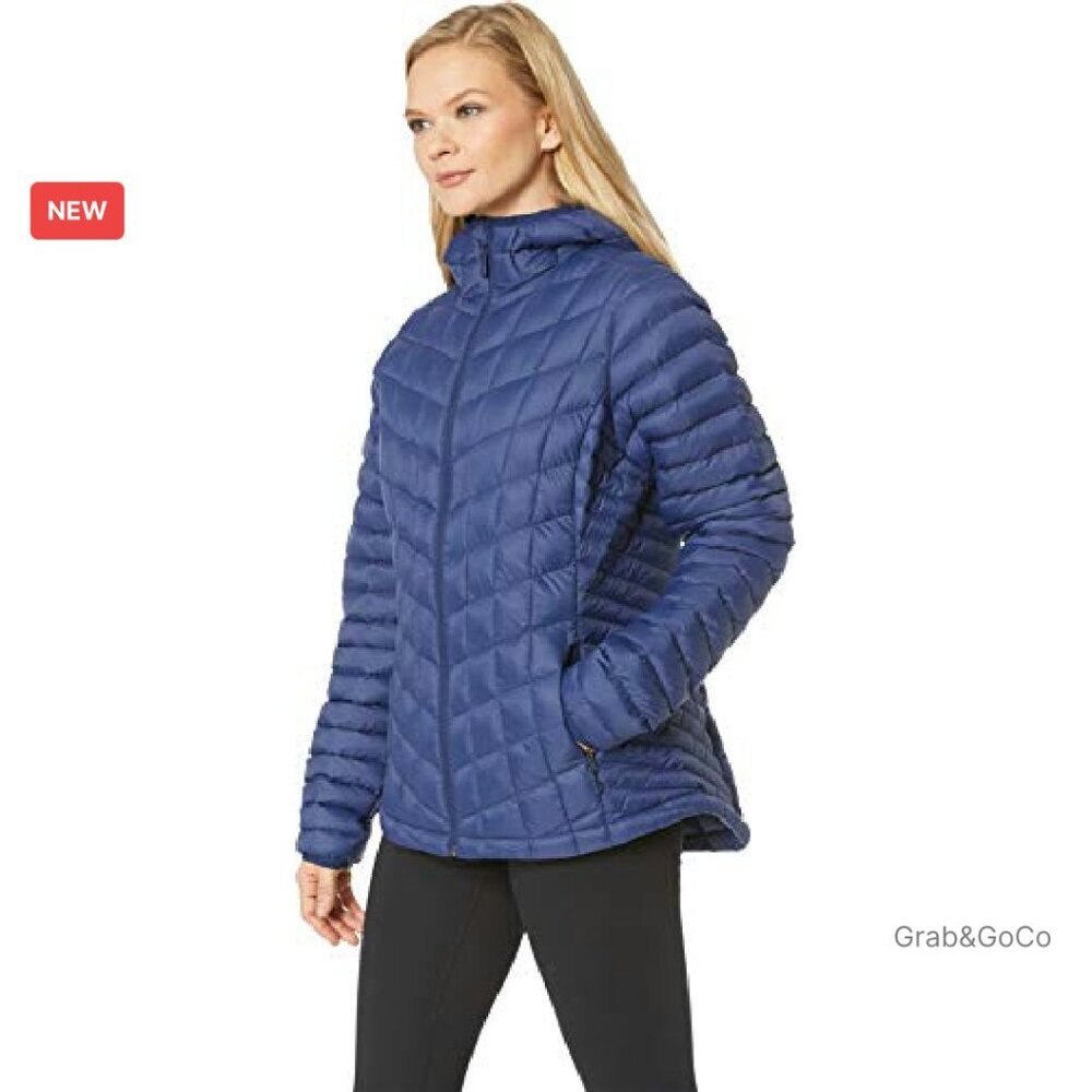 Lightweight Down-Alternative Puffer Jacket Hooded… - image 4